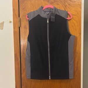 NWT Peter Miller Crown Crafted Cambridge Hybrid Wool Vest in Navy Blue and Grey